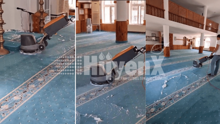 Camii Halısı Yıkama